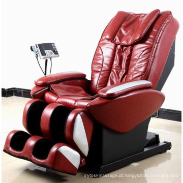 Cadeira de massagem deluxe inteligente, sofá de massagem, cadeira de massagem de couro elétrico
